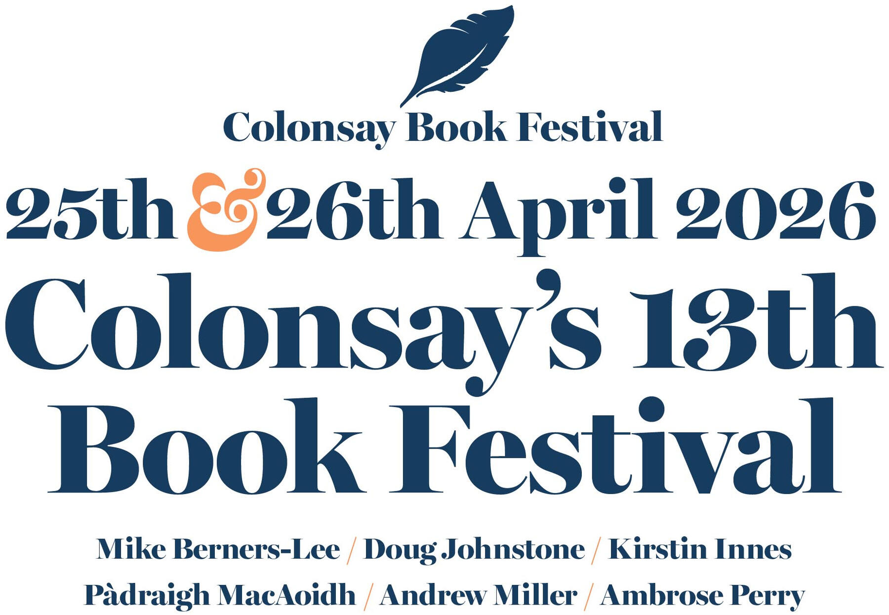 Colonsay‘s 13th Book Festival